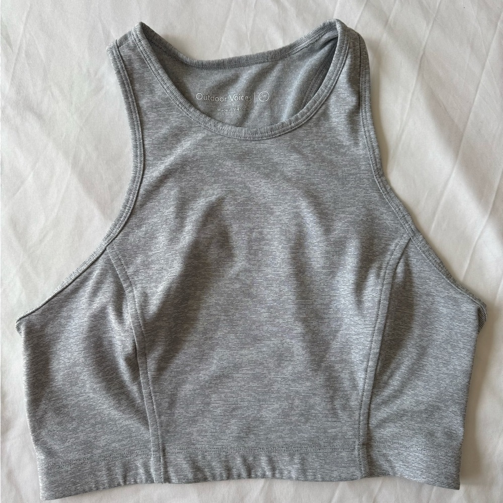 Outdoor Voices Gray Tank Top
